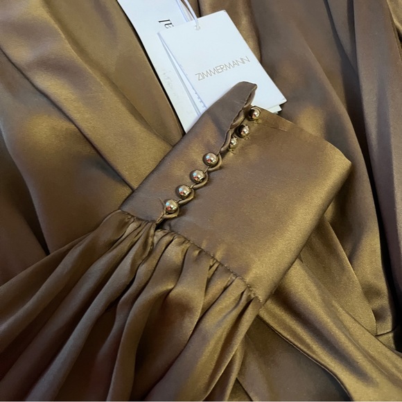 Zimmermann Silk Wrap Dress - Picture 11 of 12